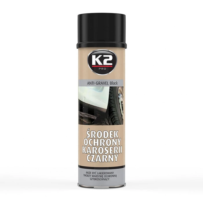 K2 Anti‑Gravel Bodywork Protection Spray Black 500ml (L310)