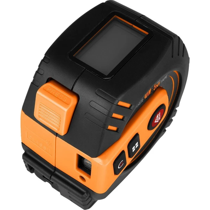 Neo Tools Μετρητής αποστάσεων Laser με Συρόμενη Μετροταινία
