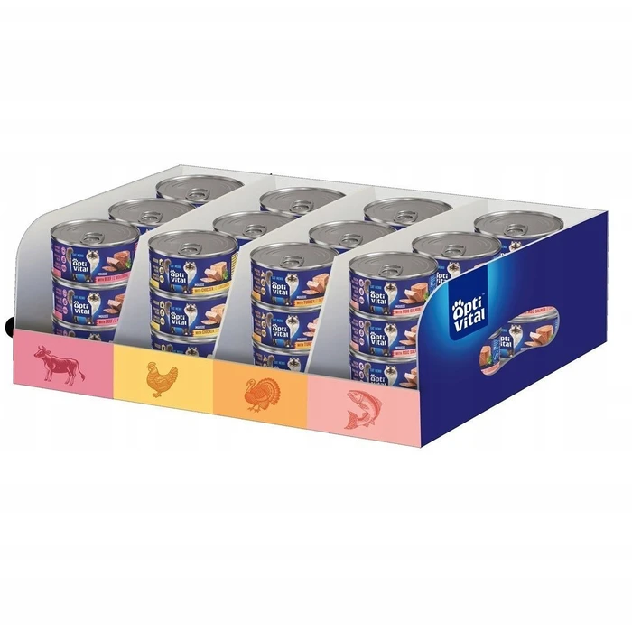 Whiskas Wet Cat Food Cans with Chicken, Beef, Salmon and Turkey 36x85g