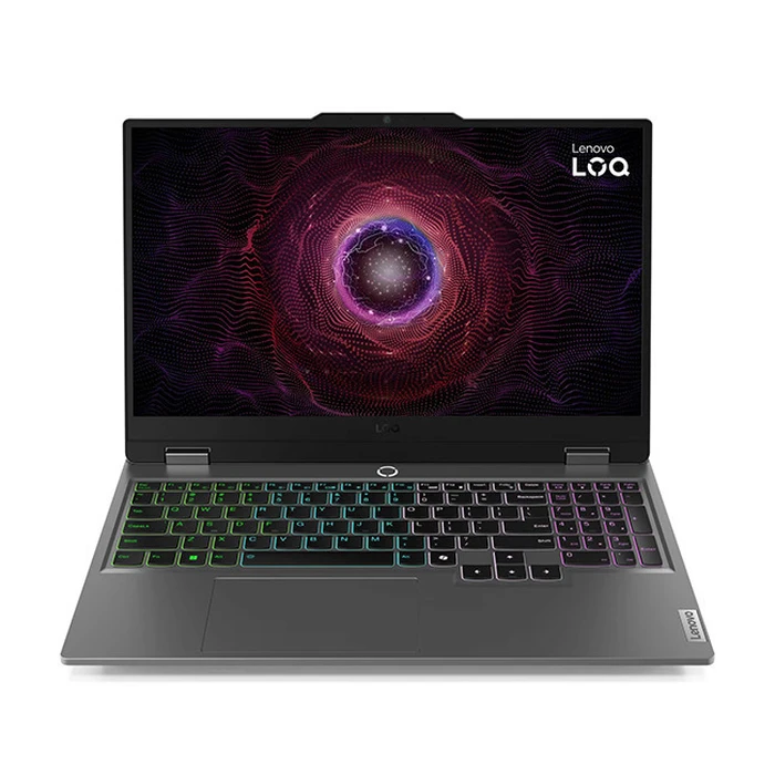 Lenovo LOQ 15ARP9 15.6" FHD 144Hz Gaming Laptop – Ryzen 5 7235HS / 32GB DDR5 / 1TB SSD / GeForce RTX 4050 6GB / Windows 11 Home – Luna Grey (US Keyboard)
