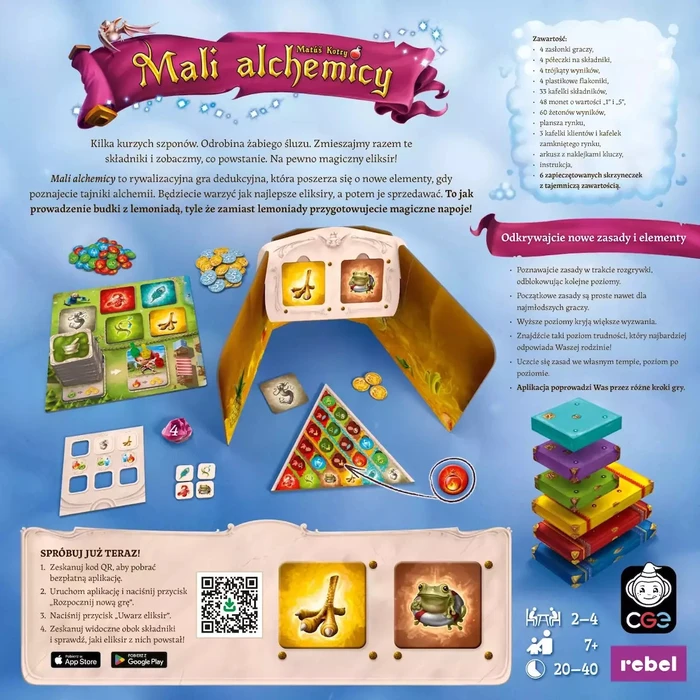 Επιτραπέζιο Παιχνίδι Little Alchemists για 2-4 παίκτες 7+ Έτων Rebel Games