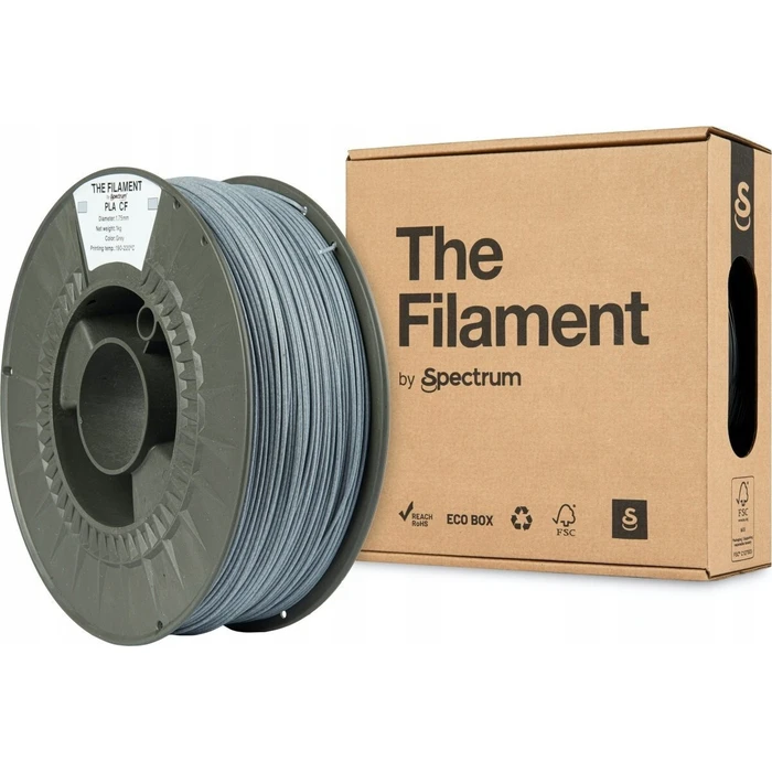 The Filament · PLA CF · Γκρι · 1.75 mm · 1 kg