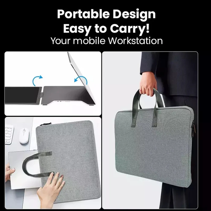 Extralink Smart Life S688 14" Full HD IPS Dual-screen Portable Monitor (for 12"–17.3" laptops)