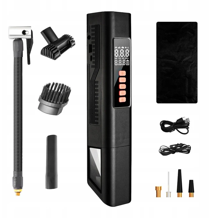 Extralink Car Vacuum Cleaner 2-in-1 with Compressor 12V USB (Model EX.27672)