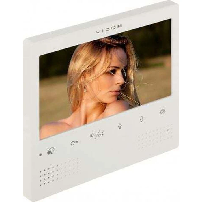 Vidos Monitor για Θυροτηλέφωνο M1023W-2 (Μαύρο)