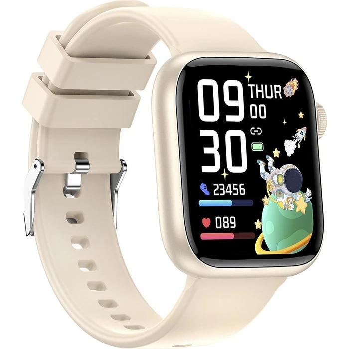 Forever IGo Watch 3 JW-500 40mm με Παλμογράφο (Ivory)