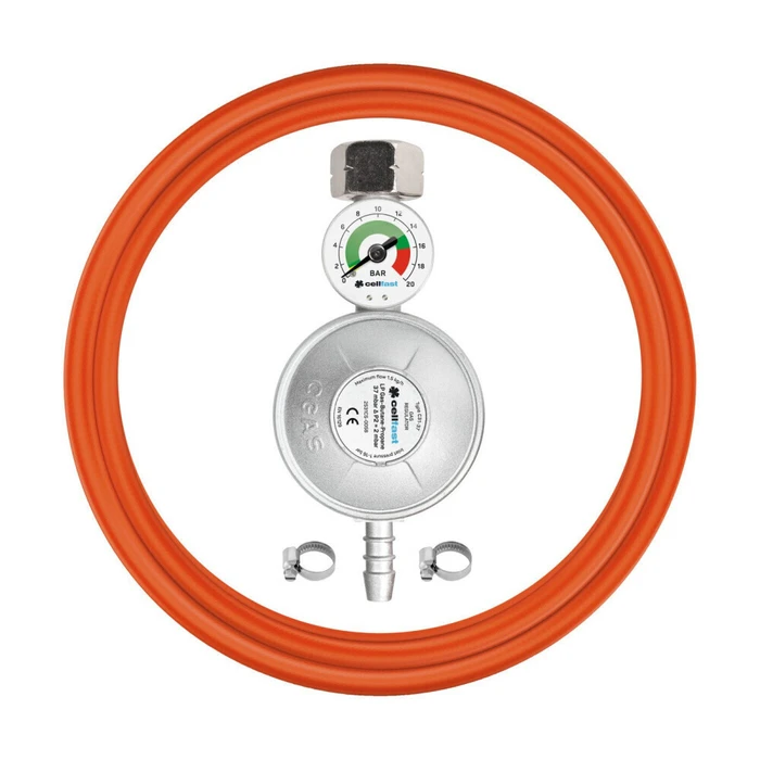 Cellfast Low-Pressure Gas Regulator 1.5 kg/h Red (52-506)