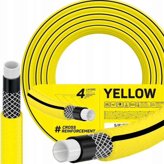 Cellfast Garden Hose Yellow 5/8" (16 mm) 30 m