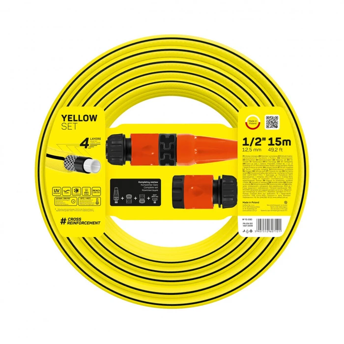 Cellfast Watering Hose Set 1/2" 15 m