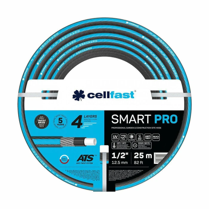 Cellfast Smart Pro Λάστιχο Ποτίσματος 1/2" 30m