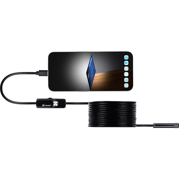 Tracer Endoscope Camera HardWire 8mm for Mobile, 1600x1200, 5m cable
