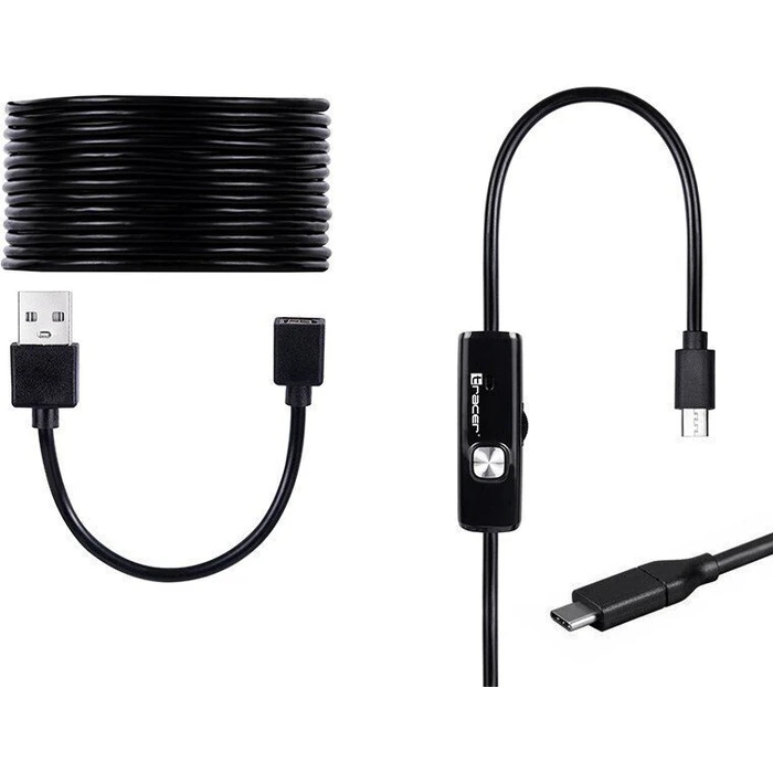 Tracer Endoscope Camera HardWire 8mm for Mobile, 1600x1200, 5m cable