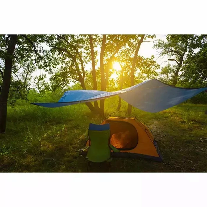 Bradas Waterproof Tarpaulin 120 g/m² 3x5 m Light Type Silver PL1203/5