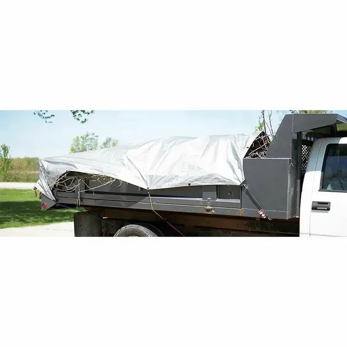 Bradas Αδιάβροχος Μουσαμάς 120gr/m² 2x3μ. Ελαφρού Τύπου Ασημί PL1202-3