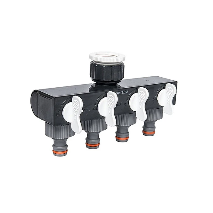 Bradas WL-3033 Irrigation Distributor / Manifold with Switch 25.4x19mm
