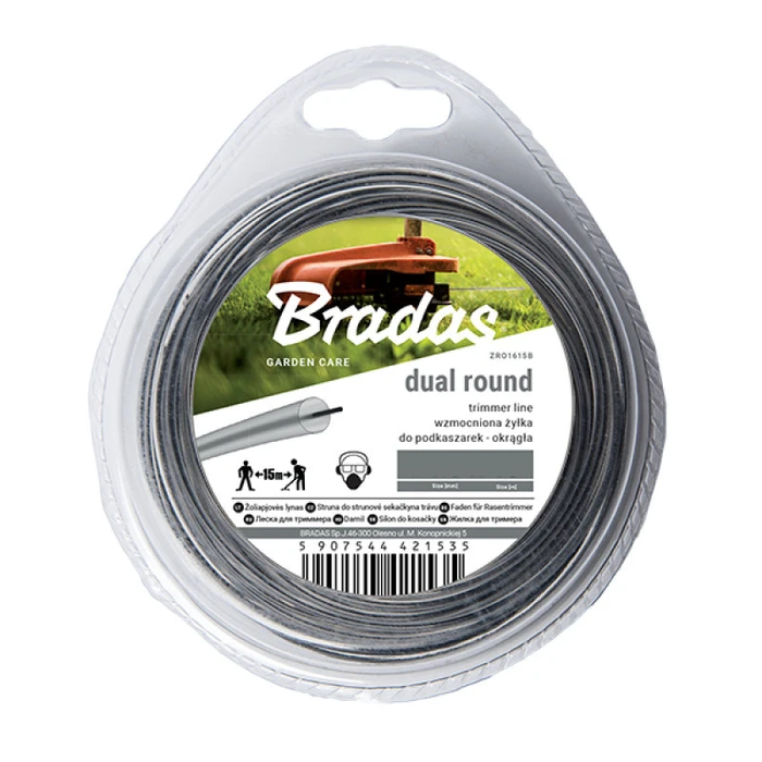 Bradas ZRO3015B Μεσινέζα Στρογγυλή 15 m x 3 mm