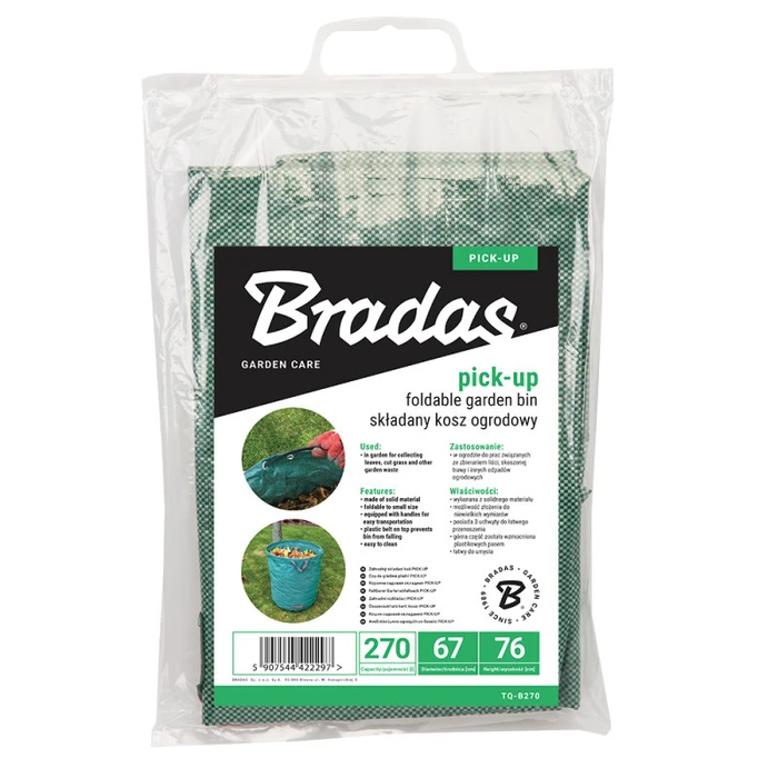 Bradas TQ-B270 PICK-UP Garden Basket / Collection Bag 270 L