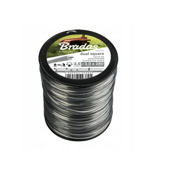 Bradas RIPPER Dual Square Trimmer Line 345 m x 2.7 mm (ZRK2725KG)