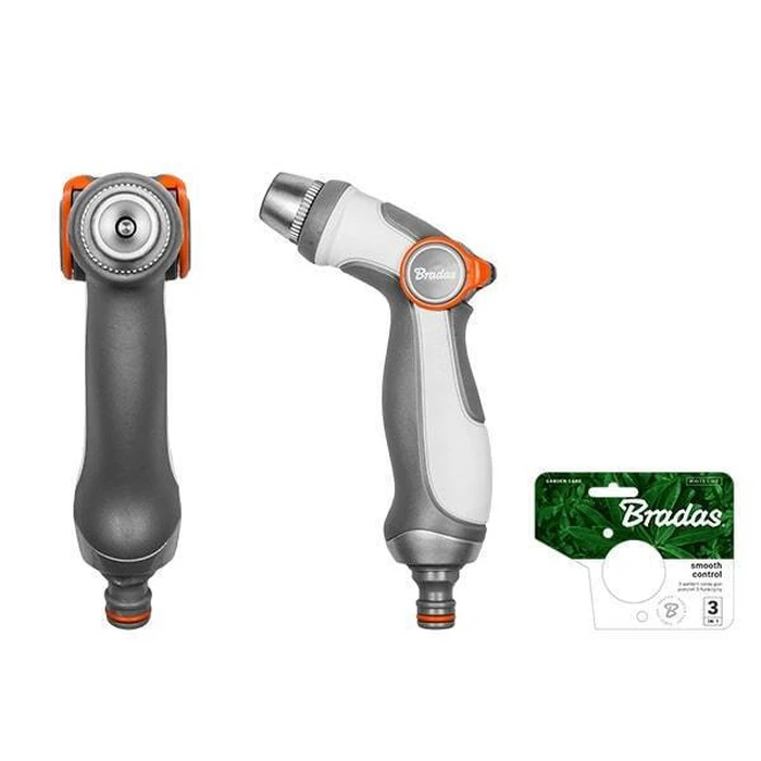 Bradas WL-EN54M Water Spray Gun (adjustable, 3 spray patterns)