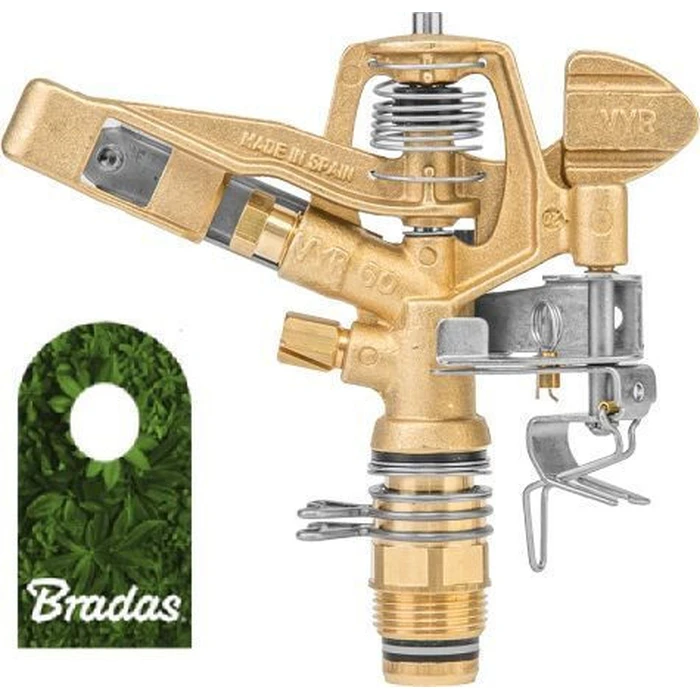 Regulable Rotary Pulsating Sprinkler GZ 3/4" - Bradas