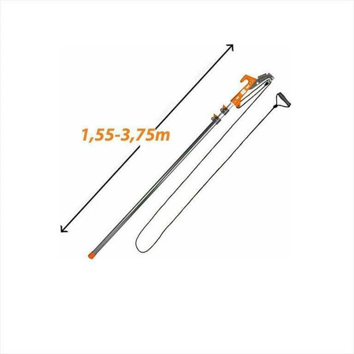 Bradas KT-V1521-375 Telescopic Pole Saw 3.75 m with 23 cm Blade