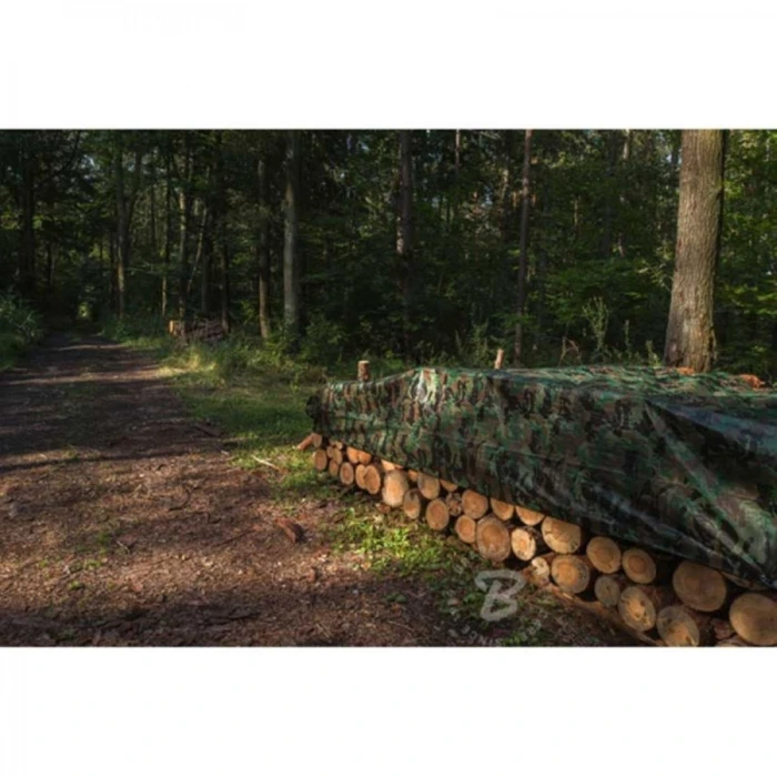 Bradas PLCF902/3 Αδιάβροχος Μουσαμάς 90gr/m² 3x2m Χακί (Camouflage)