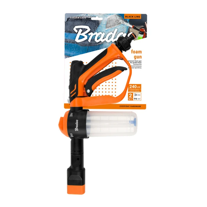 Bradas ECO-4446 Garden Hose Water Spray Gun, 240 ml