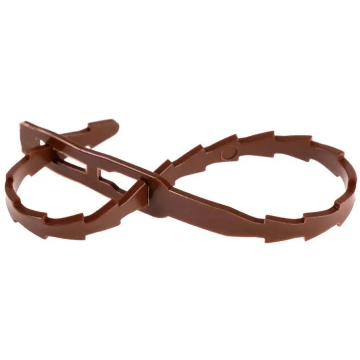 Ιμάντες/Δέστρες Φυτών Bradas 17 cm - 50 τεμ., Καφέ