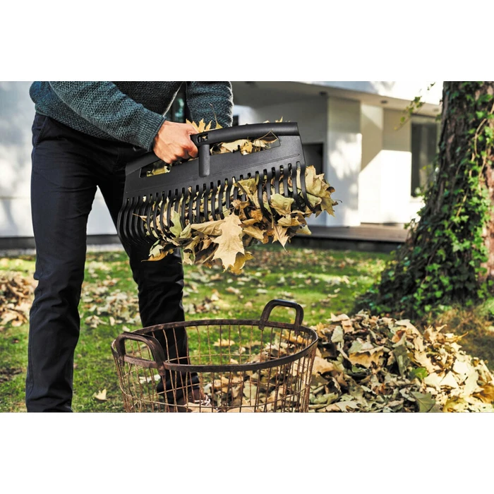 Cellfast 40-110 Leaf Rake 43 cm Head, 177 cm Handle