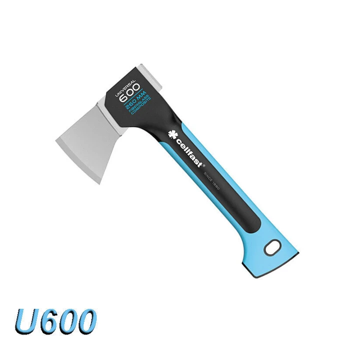 Cellfast U600 Splitting Axe 26 cm, 600 g, Fiberglass Handle