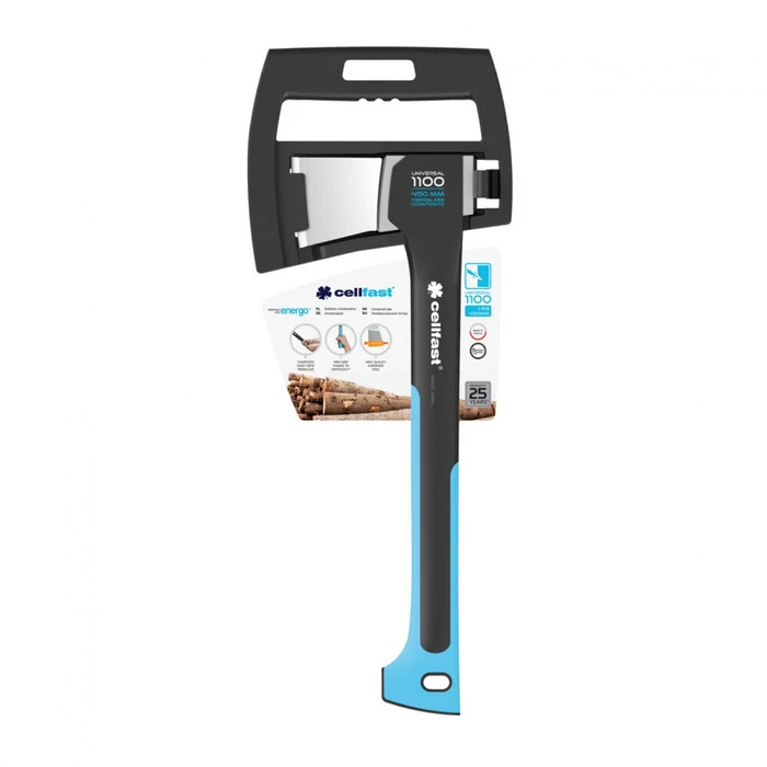 Cellfast Τσεκούρι Τεμαχισμού 45 cm, 1,1 kg, Λαβή Fiberglass (SAFETOUCH)