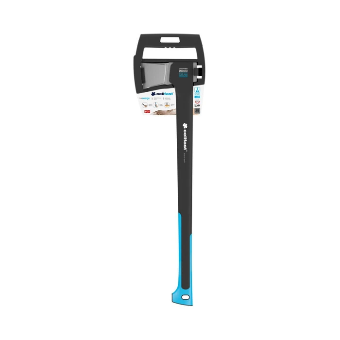 Cellfast 41-006 Splitting Axe 74 cm, 2000 g, Fiberglass Handle
