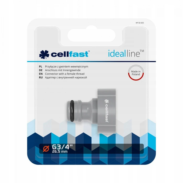 Cellfast 50-655 Watering Connector 19 mm (3/4")