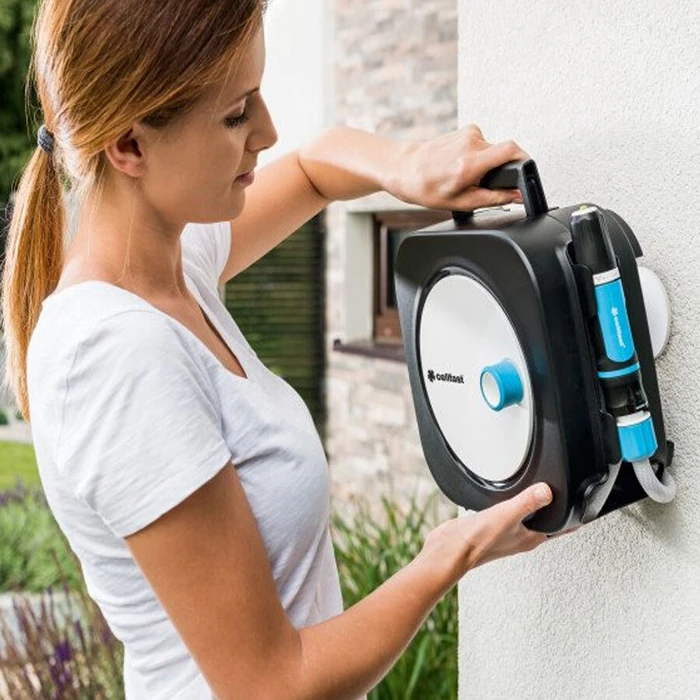 Cellfast Wall-Mounted Hose Reel with 10 m Hose (Model 55-400)