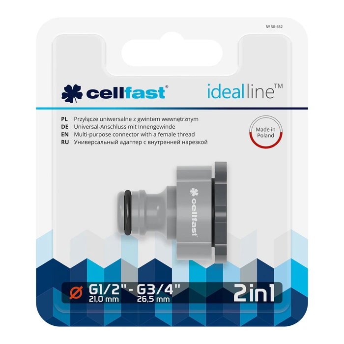 Cellfast 50-652 - Ρακόρ βρύσης 1/2" (13 mm)
