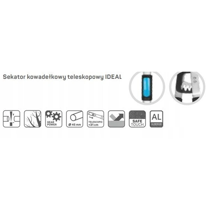 Cellfast 40-412 Ψαλίδι Κλάδου 31 cm για Κλαδιά έως 45 mm