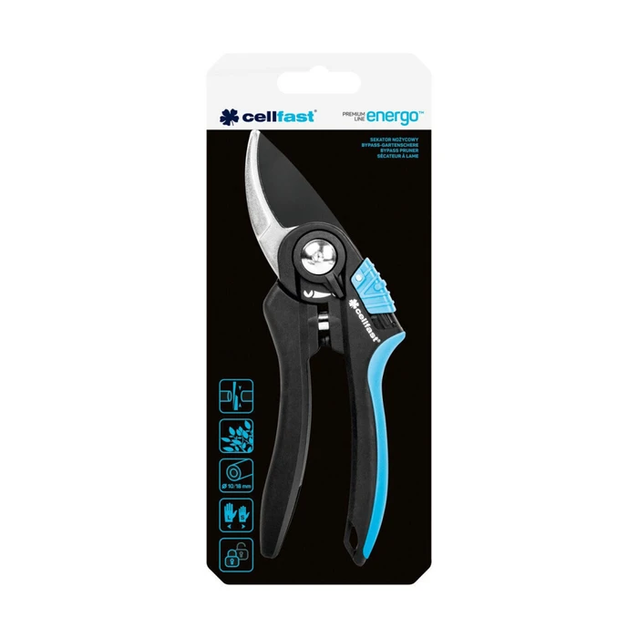 Cellfast ERGO Pruning Shears (C41-020) - Max Cutting Diameter 18 mm