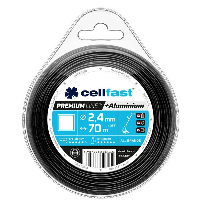 Cellfast Μεσινέζα Τετράγωνη 2.4mm x 70m (CELL-35-047)
