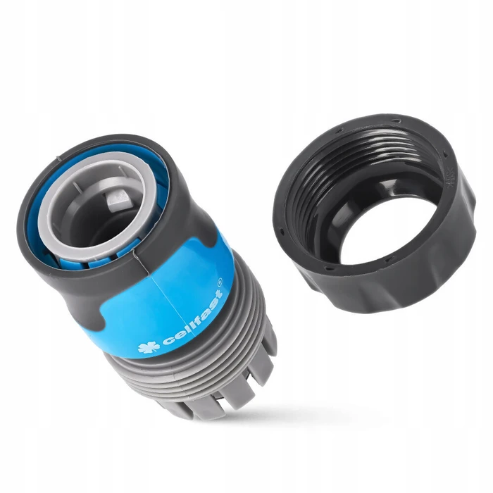 Cellfast 51-627 Quick Connector 3/4\" (19 mm) SAFETOUCH Grey"