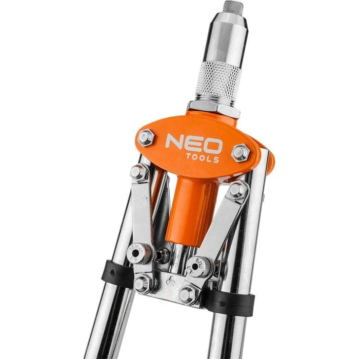 Neo Tools Front (Pistol‑Style) Hand Riveter for Steel & Aluminium Rivets 3.2-6.4 mm