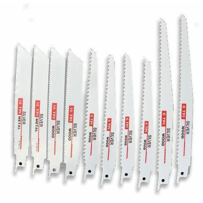 Jigsaw Blades for Wood 10 pcs (S-shank) - EX10789