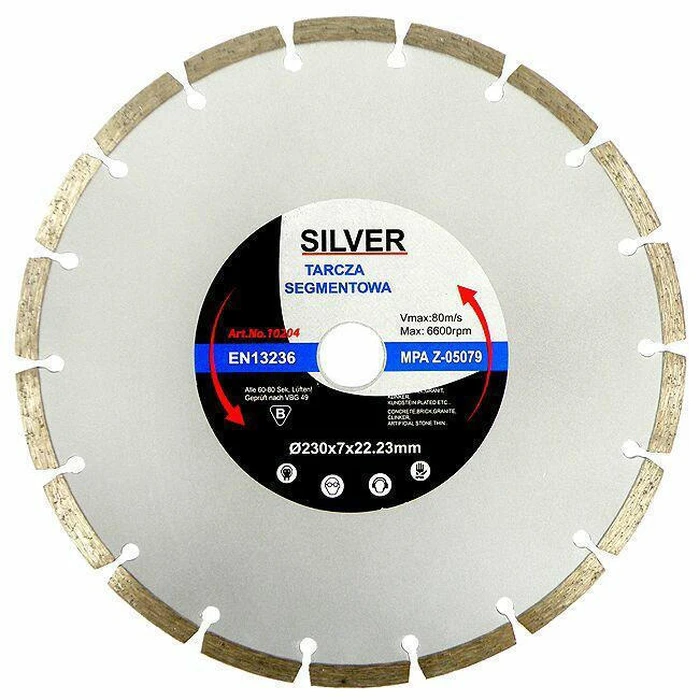 Silver Star Cutting Disc for Building Materials 350mm 25.4/22.2mm
