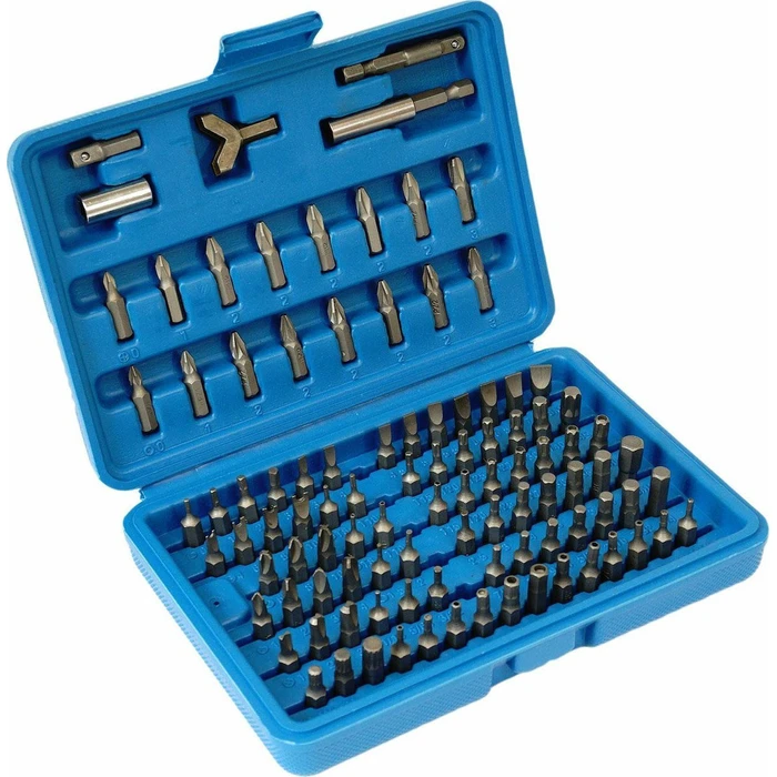 Silver Star 100-Piece Screwdriver Bit Set 10626