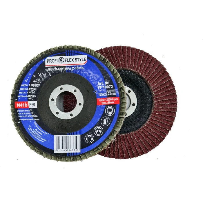 Silver Star Sanding Disc P100 125mm for Metal and Wood - 10074 (EX10074)