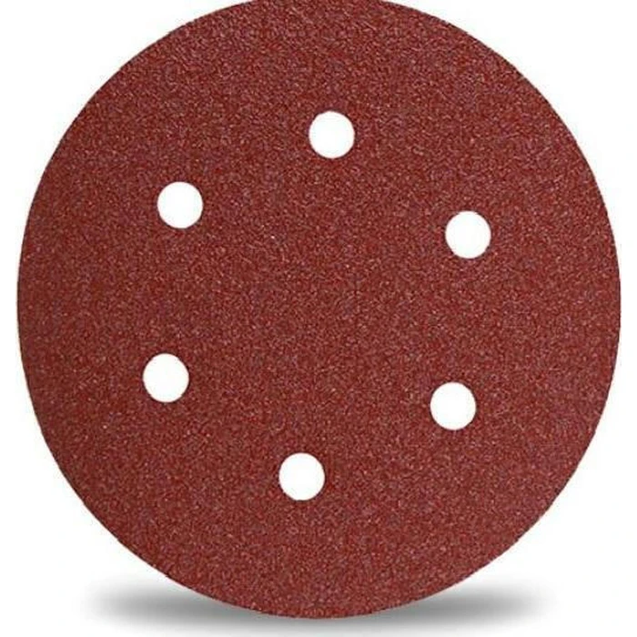 Silver Star Sanding Sheets for Random Orbital Sander with Holes 150 x 150 mm - Set of 50