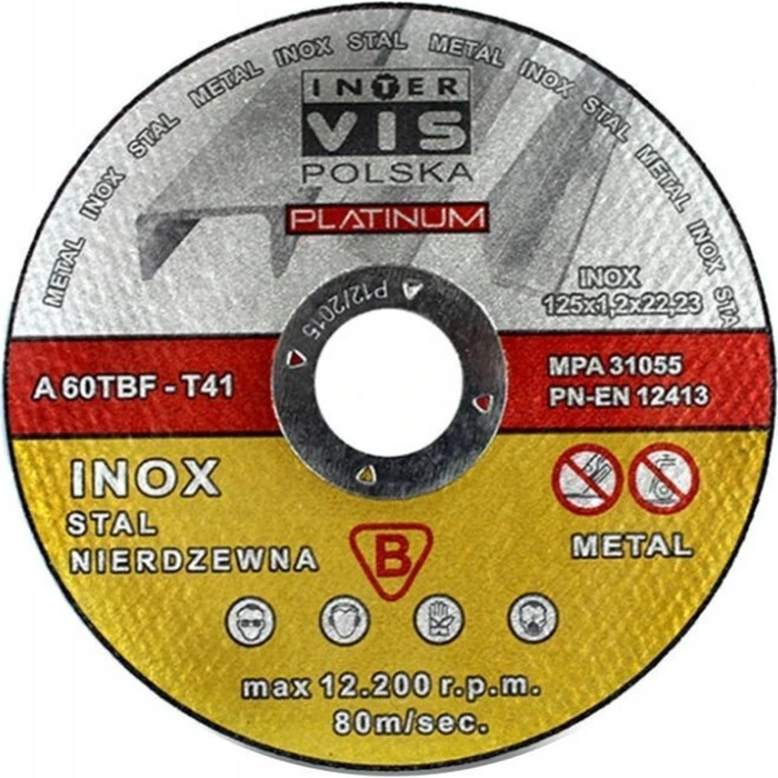 Silver Star Δίσκος Κοπής Μετάλλου 125mm 100τμχ (Model 10186)