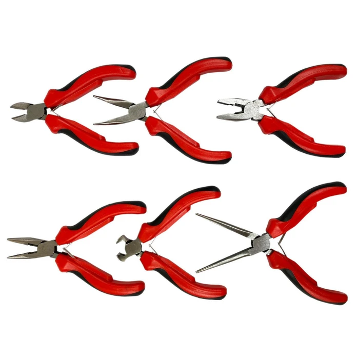 Silver Star Pliers Set 125mm 6pcs