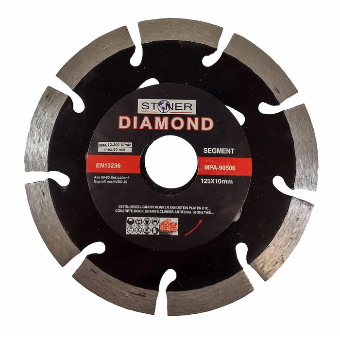 D.stoner Shield 125mm Σεγκμενταρισμένος Δίσκος Διαμαντιού