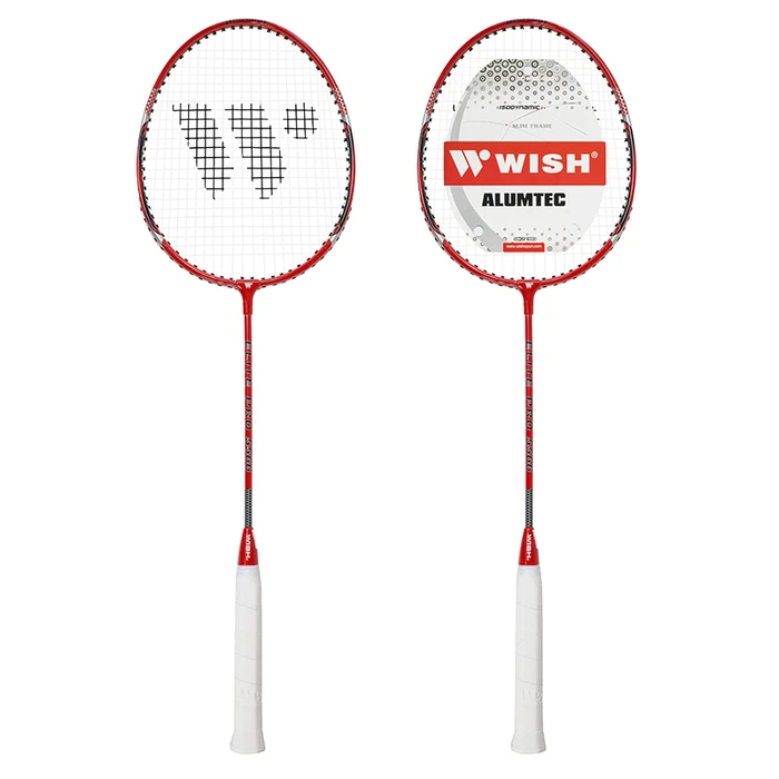 Wish Alumtec Σετ Badminton 4 τεμ. - 4 ρακέτες, 3 φτερά, δίχτυ, 2 πασσάλοι, θήκη (Μοντέλο 14-20-050)