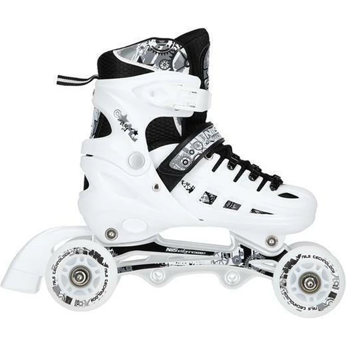 Nils NH10905 Inline Adjustable White Kids Roller Skates
